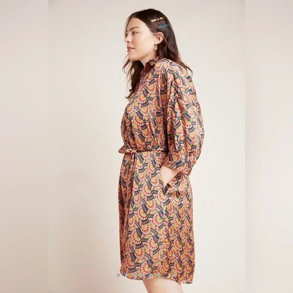 Eva Franco Multicolor High Low Dress - Picture 3 of 16